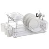 Home Basics Home Basics Metal 2-Tier Deluxe Dish Drainer ZOR96082